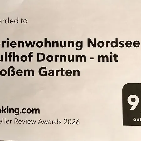 Apartmán Nordsee Gulfhof 2 Mit Garten 60 Qm Dornum